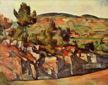 Paul Cezanne Painting - Montañas en Provenza Paul Cezanne